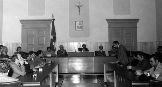 Sala Consiliare - Nardò Costituzione 17 Novembre 1974